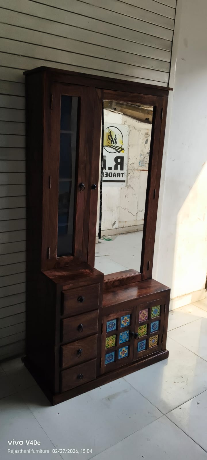 WhatsApp Image 2026-05-30 at 8.48.20 AM (1) Dressing Table with Side Cabinet - Image 5
