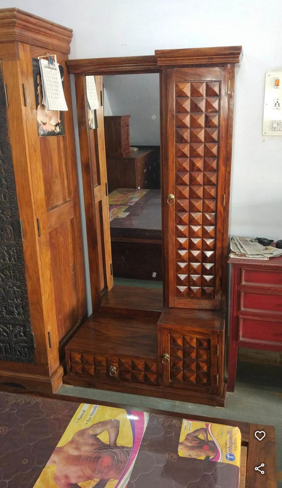 WhatsApp Image 2026-05-30 at 8.48.23 AM (1) Dressing Table with Side Cabinet - Image 2