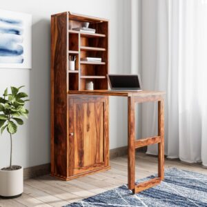 Home Book Shelf with Study Table